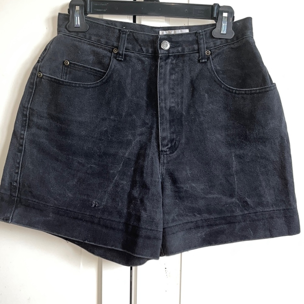 Westport black denim shorts